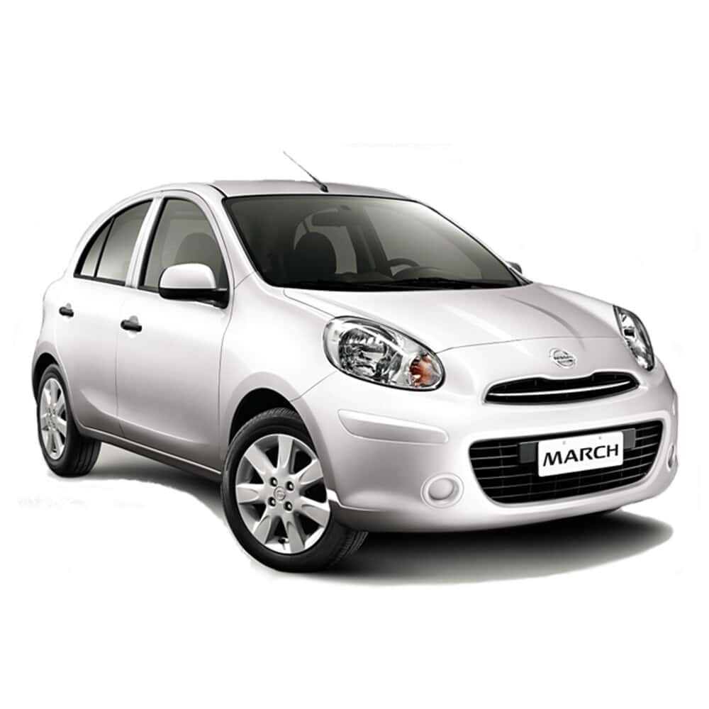 Nissan March rental car in Cyprus for first-time car renters